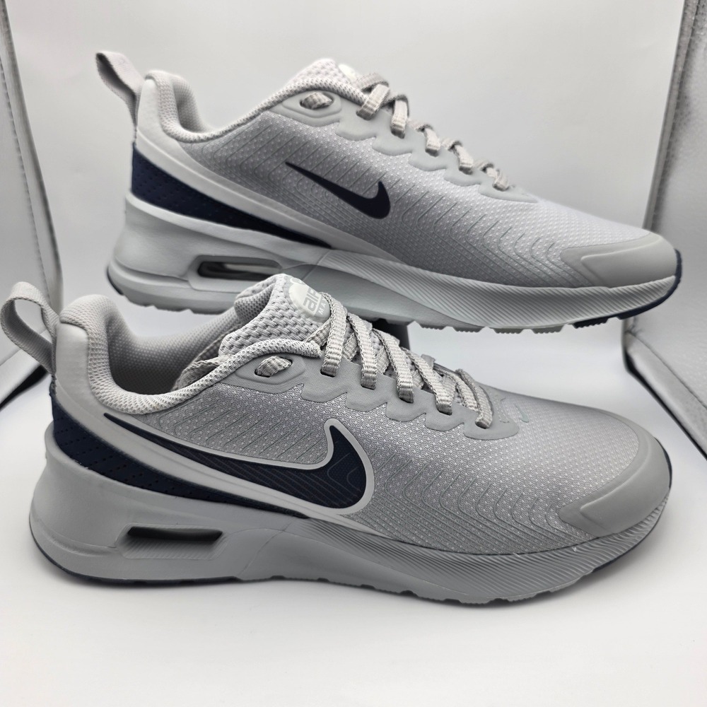 Nike Air Max Nuaxis Mens 8 Womens 9.5 Grey Obsidian Running Shoes FD4329-003 NEW